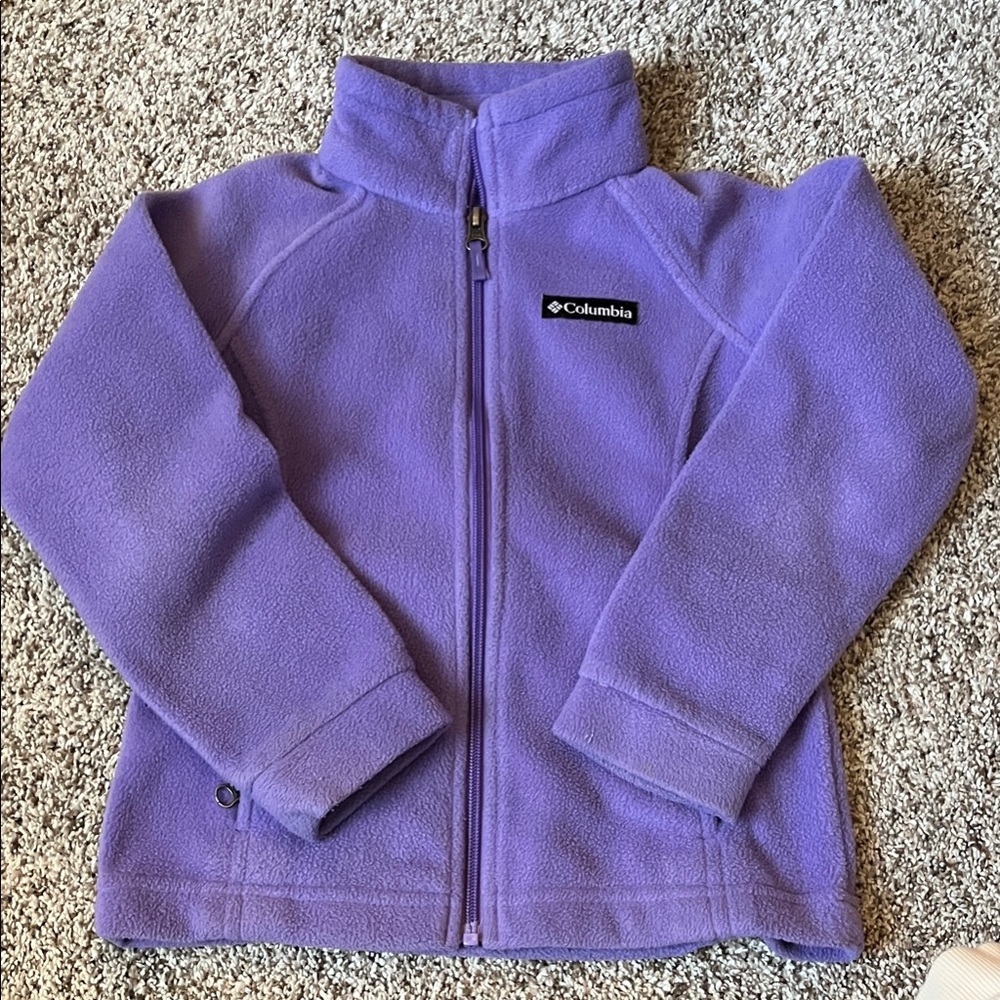 Columbia Lavender Fleece Jacket